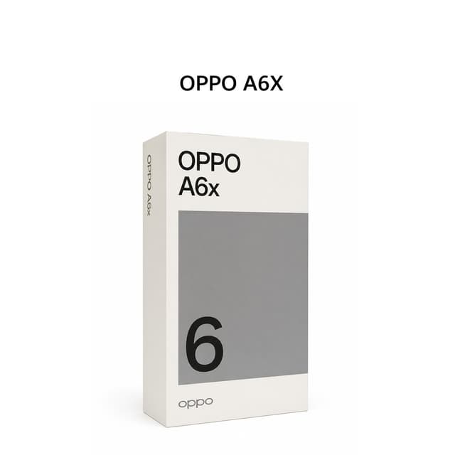 OPPO A6X 6GB 256GB ICE BLUE (BOX CHA+CAS+SCR)