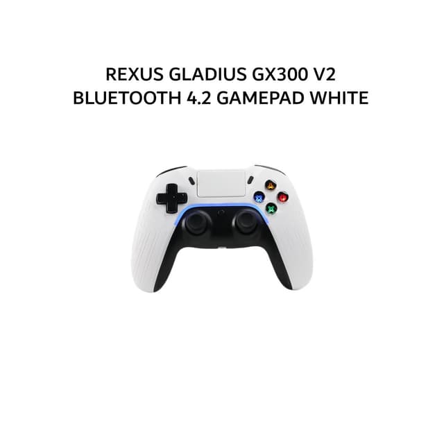 REXUS GLADIUS GX300 V2 BLUETOOTH 4.2 GAMEPAD WHITE