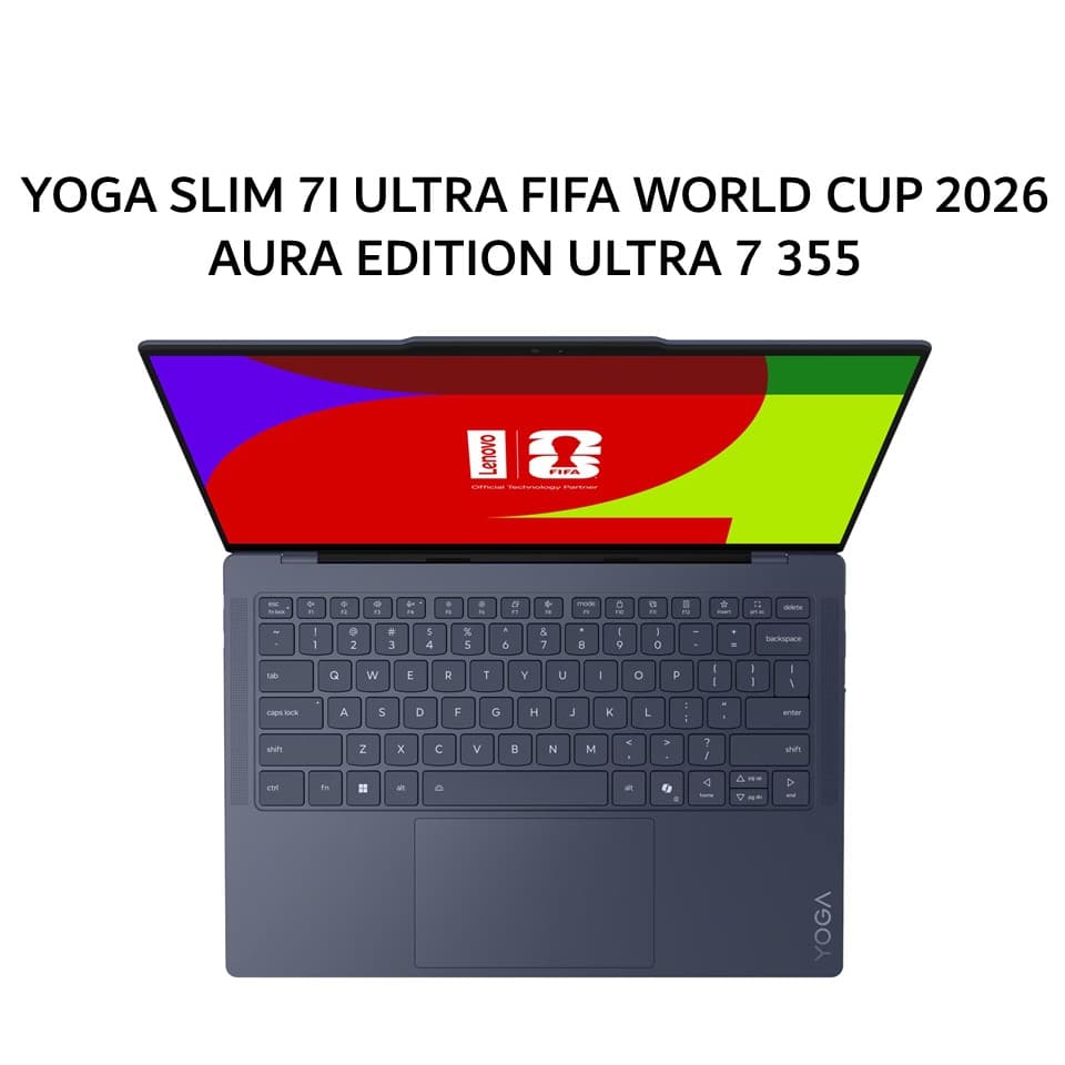 LENOVO YOGA SLIM 7 ULTRA FIFA WORLD CUP 26 EDITION ULTRA 7 355 32GB 1TB W11+OHS+M365B 14.0 2.8K TOUCH POLED 120HZ EVO 3+3ADP (BOX MO+SLE) BLUE -2AID
