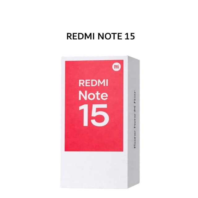 XIAOMI REDMI NOTE 15 4G 8GB 256GB GLACIER BLUE