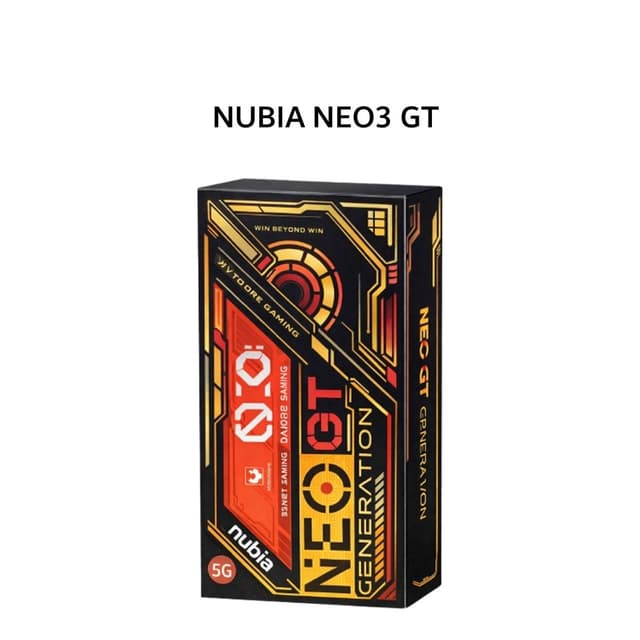 ZTE NUBIA NEO3 GT 5G 12GB 256GB INTERSTELLAR GRAY