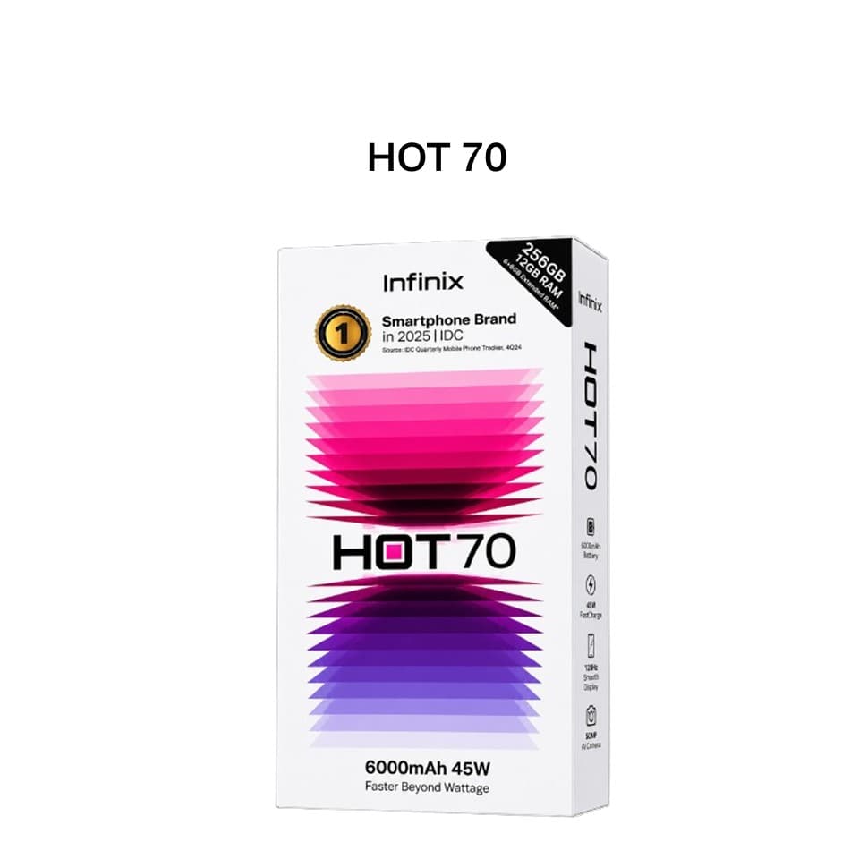 INFINIX HOT 70 6GB 128GB GREEN TEXTURE