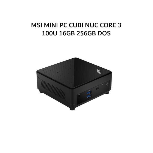 MSI MINI PC CUBI NUC CORE 3 100U 16GB 256GB DOS