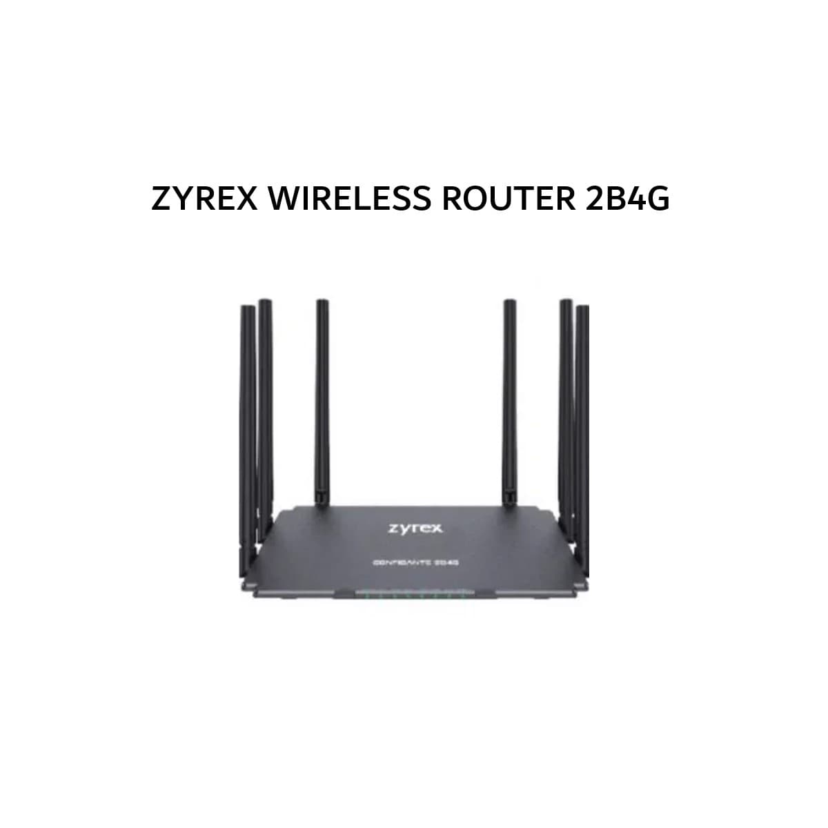 ZYREX WIRELESS ROUTER 2B4G
