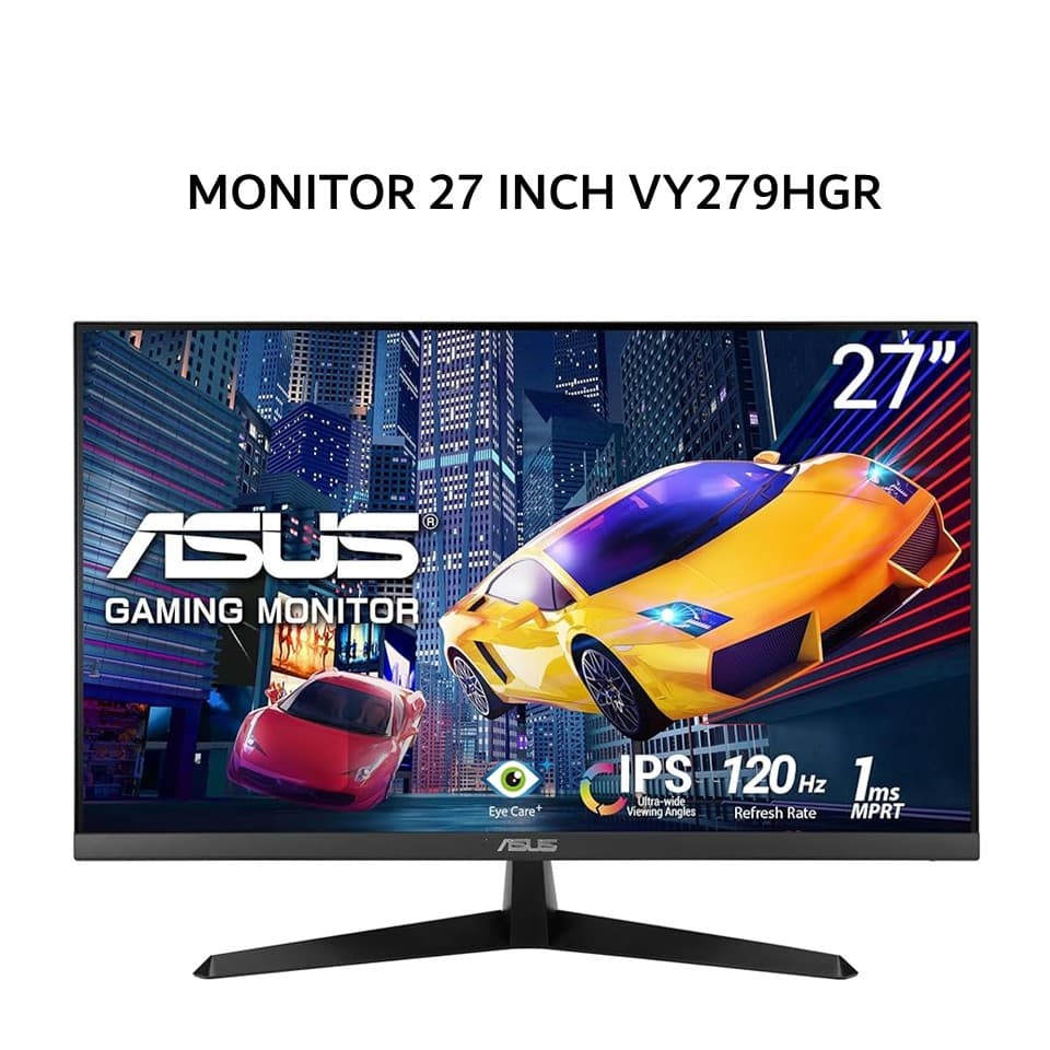 ASUS MONITOR 27 INCH VY279HGR IPS FHD 1080P 1MS 120HZ 3Y