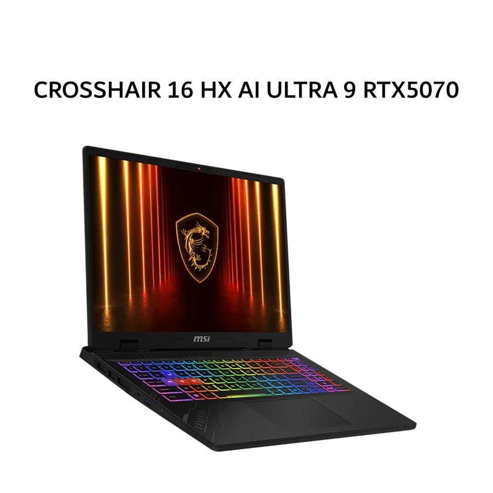 MSI CROSSHAIR 16 HX AI ULTRA 9 275HX RTX5070 8GB/ 32GB 1TB W11+OHS+M365B 16.0QHD+ 240HZ 100DCIP3 24ZRGB 2Y+ADP GRY -D2XWGKG.252