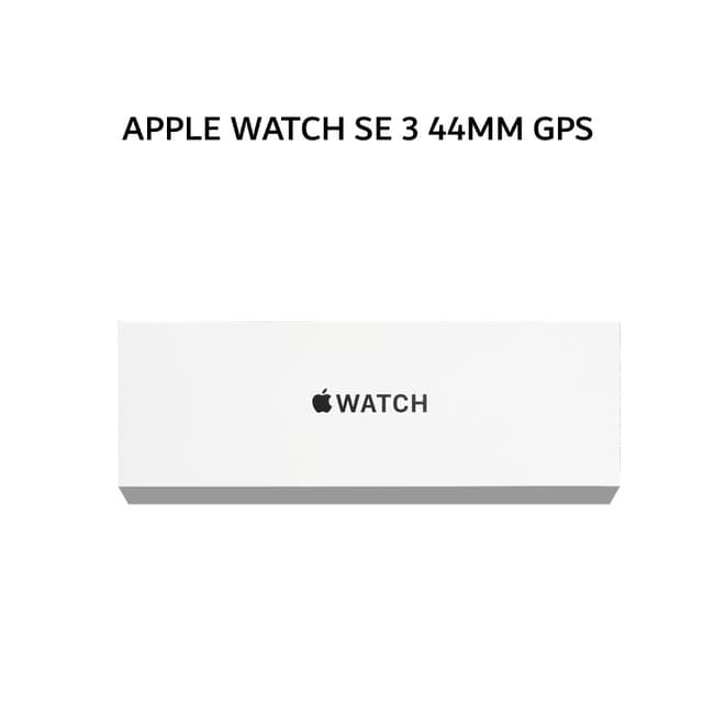 APPLE WATCH SE 3 44MM GPS STARLIGHT ALUMINIUM CASE WITH STARLIGHT SPORT BAND S/M