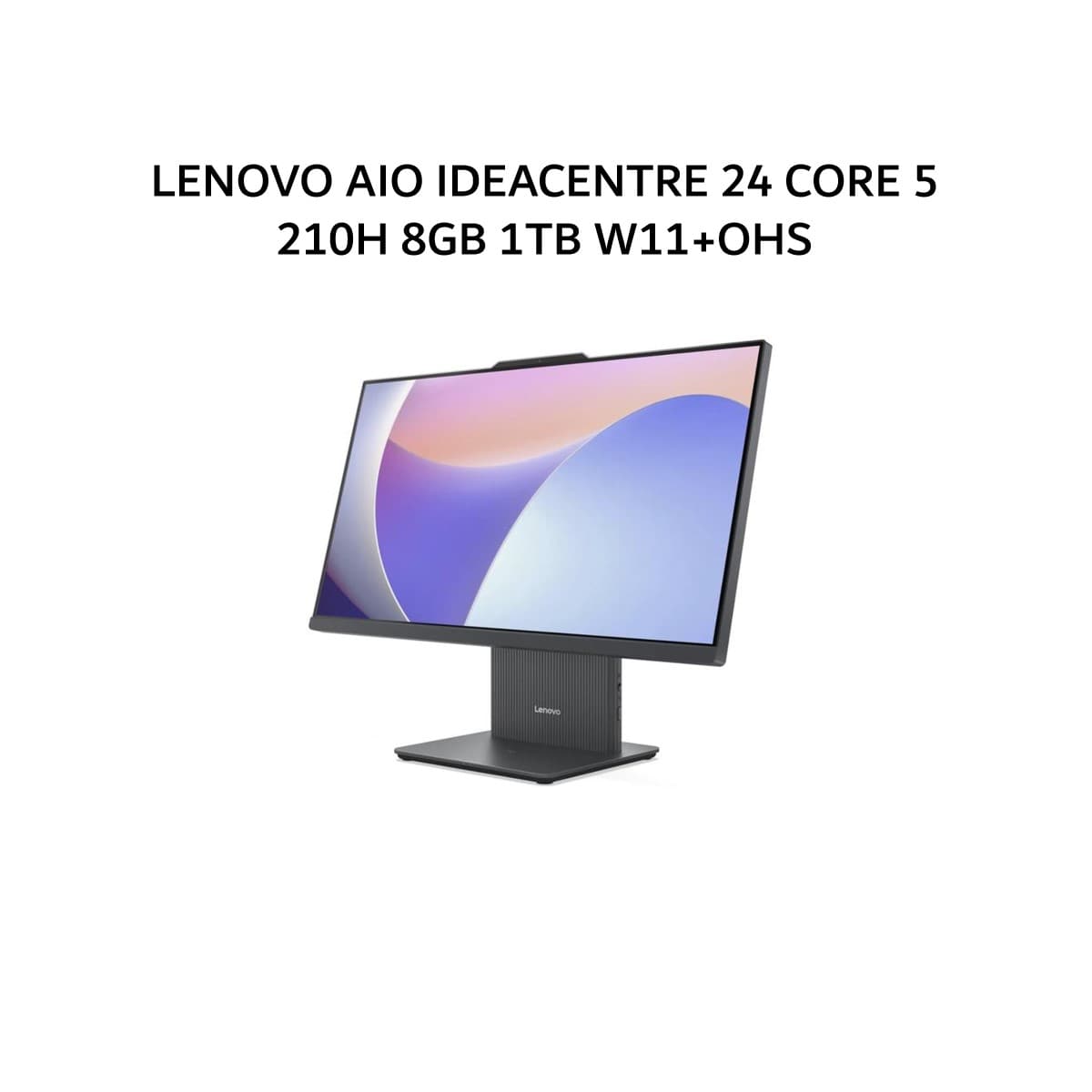 LENOVO AIO IDEACENTRE 24 CORE 5 210H 8GB 1TB W11+OHS 23.8FHD IPS 3Y LUNA GRY -W7ID