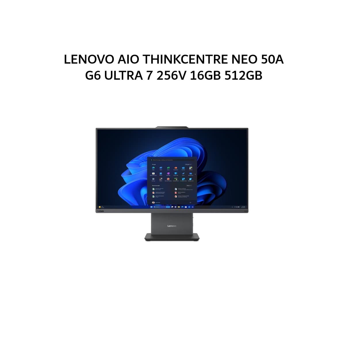 LENOVO AIO THINKCENTRE NEO 50A G6 ULTRA 7 256V 16GB 512GB SSD 23.8FHD W11+OHS LUNA GRY 3Y - 0MID