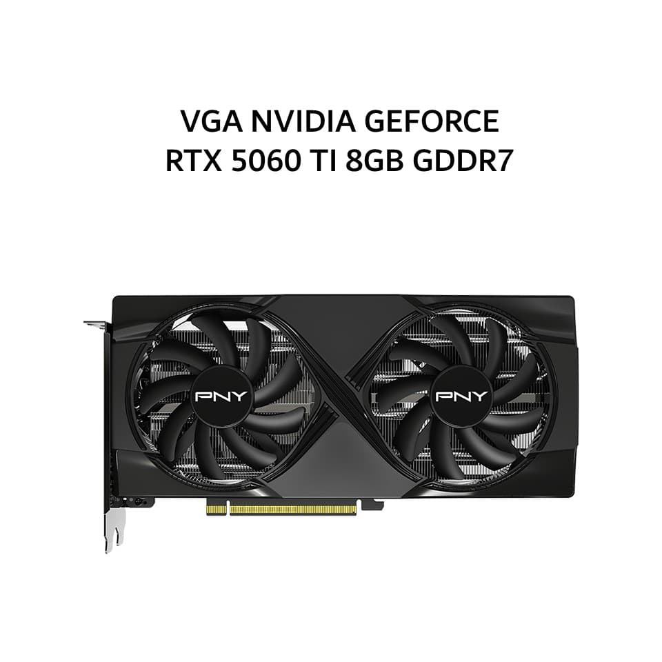 PNY VGA NVIDIA GEFORCE RTX 5060 TI 8GB GDDR7 OC 3Y