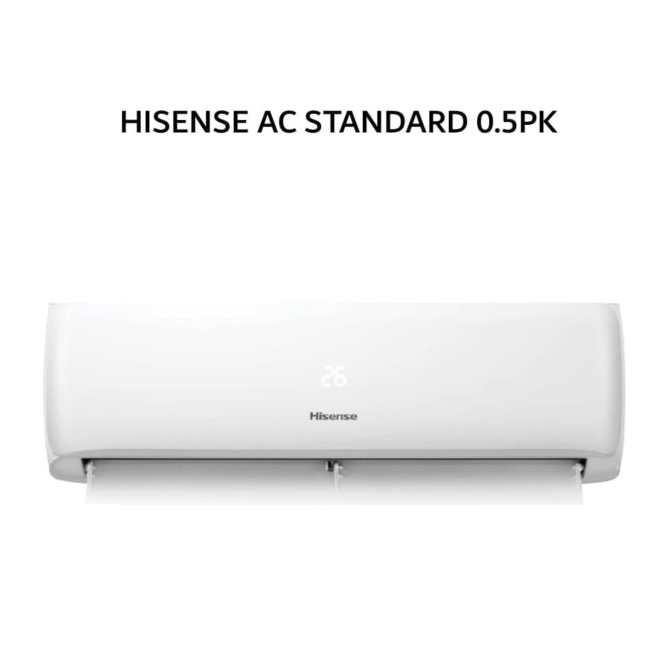 HISENSE AC STANDARD 0.5PK 393 WATT - AN05CDG