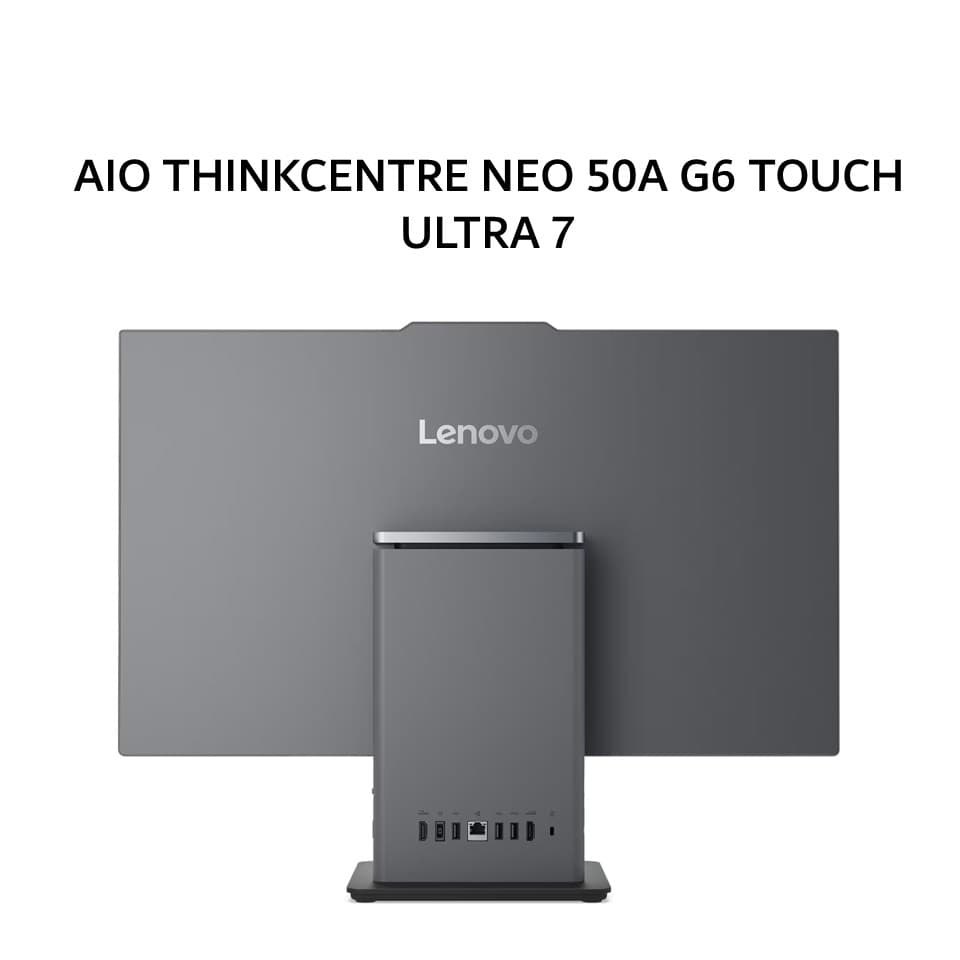 LENOVO AIO THINKCENTRE NEO 50A G6 TOUCH ULTRA 7 256V 16GB 512GB SSD 23.8FHD IPS W11+OHS LUNA GRY 3Y