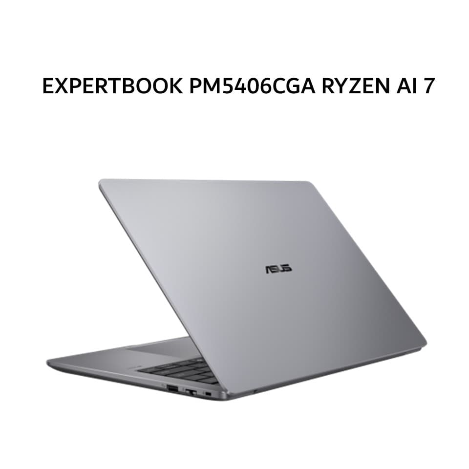 ASUS EXPERTBOOK P5 G2 PM5406CGA RYZEN AI 7 445 16GB 512GB W11+OHS+M365B 14.0WUXGA 3Y GRY -SF7150WS