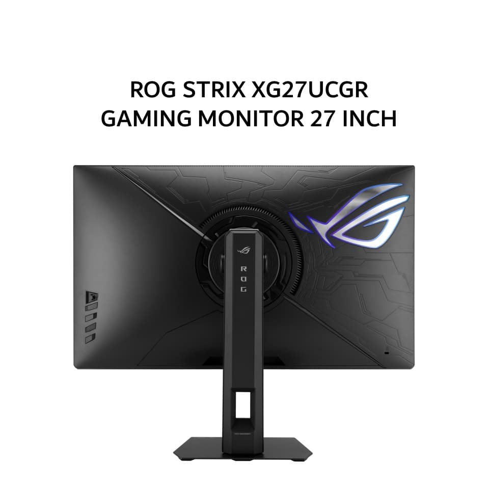 ASUS GAMING MONITOR 27 INCH ROG STRIX XG27UCGR FAST IPS QHD 4K 2160P 0.3MS 162HZ/485HZ(FHD) HDR10 HDMI+DP USB-C ERGONOMICS 3Y