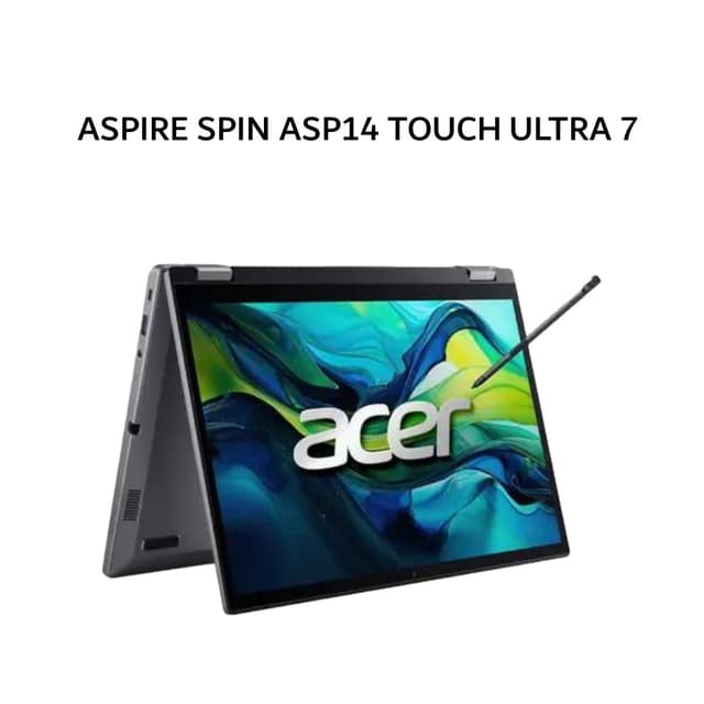 ACER ASPIRE SPIN ASP14 TOUCH ULTRA 7 155U 16GB 1TB W11+OHS 14.0WUXGA PEN 2IN1 GRY -52MTN.706P