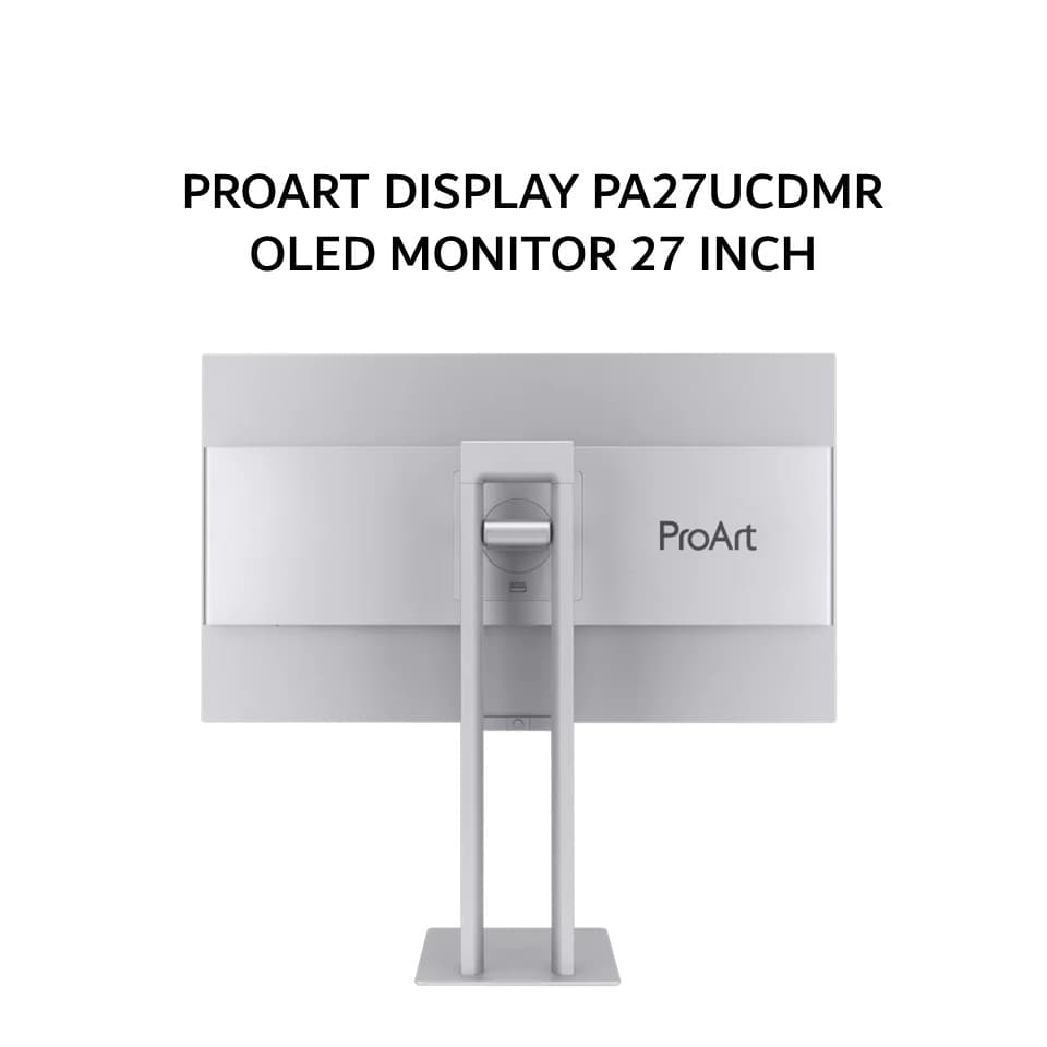 ASUS OLED MONITOR 27 INCH PROART DISPLAY PA27UCDMR QD-OLED 4K 2160P 0.1MS 240HZ HDR10 HDMIDP USB-C SPEAKER TILT+PIVOT 3Y