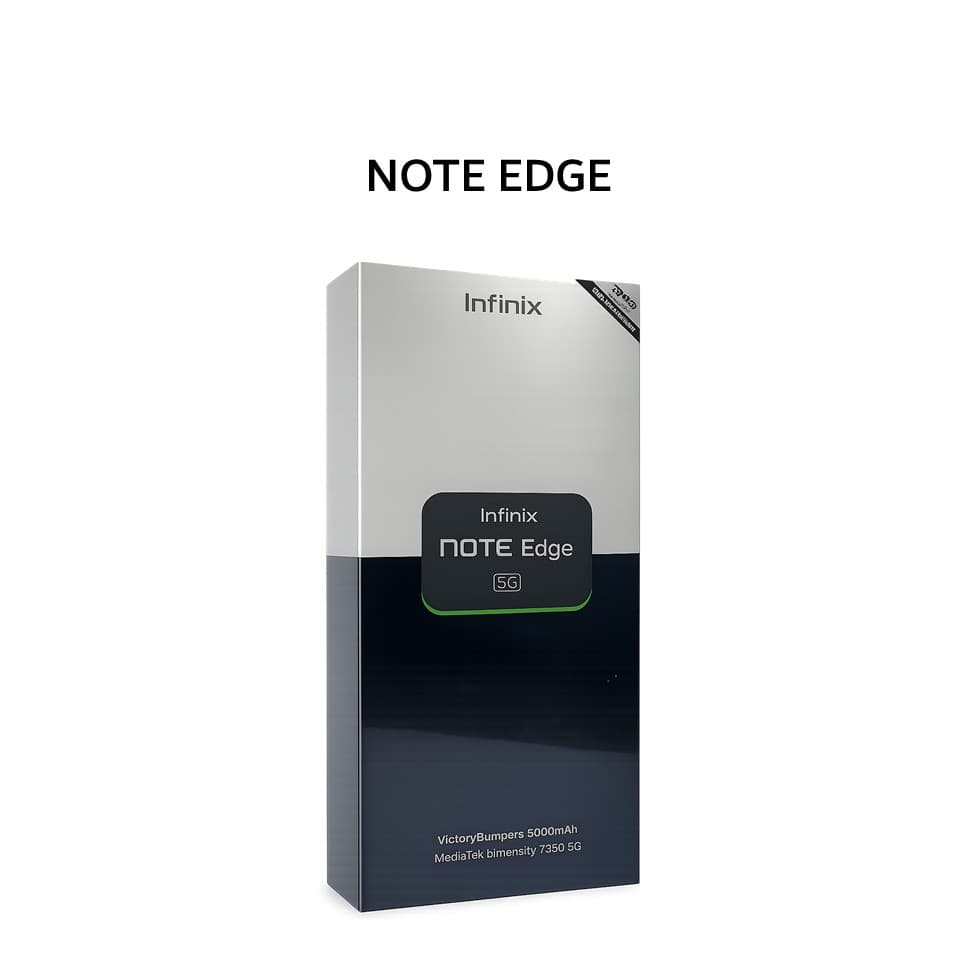 INFINIX NOTE EDGE 8GB 128GB SHADOW BLACK