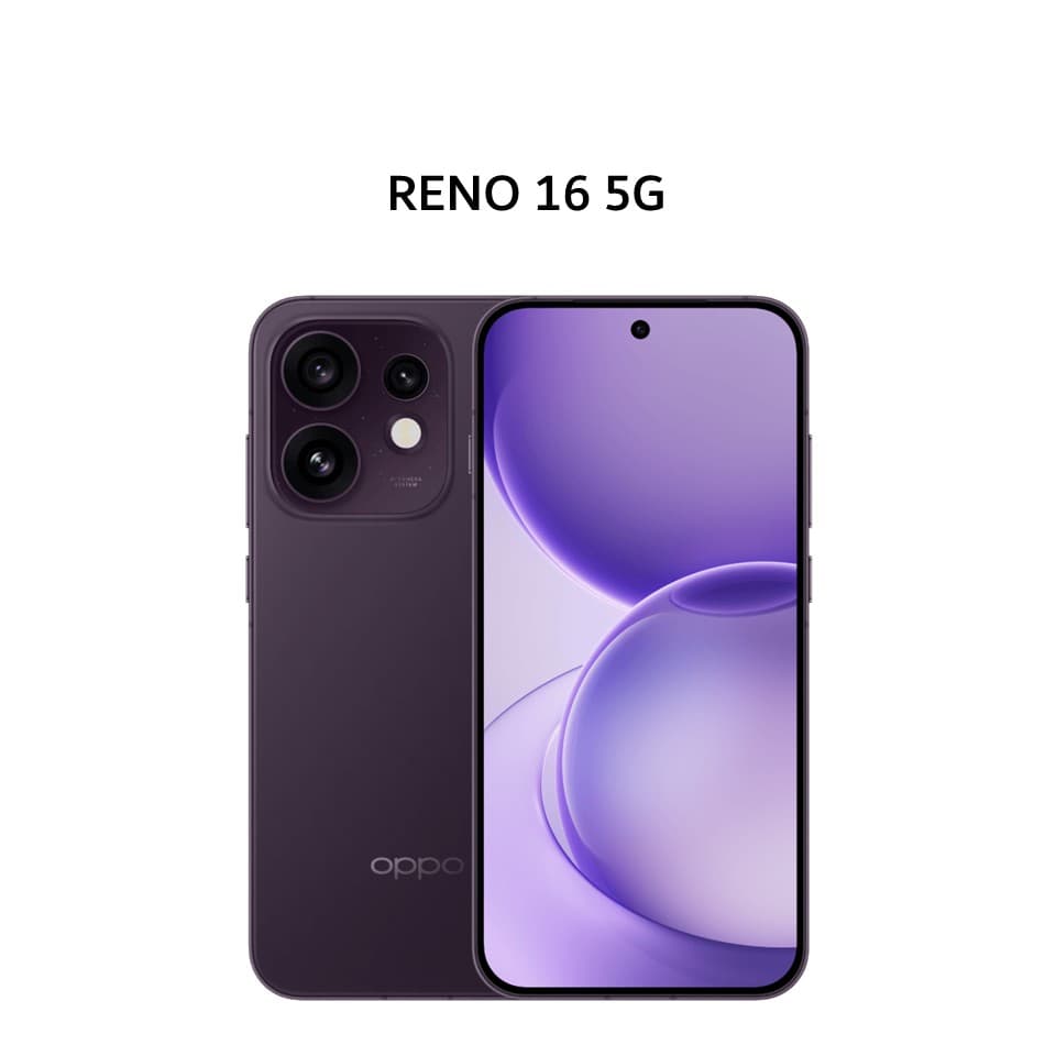 OPPO RENO 16 5G 12GB 256GB TWILIGHT VIOLET (BOXCHA+CAS+SCR)