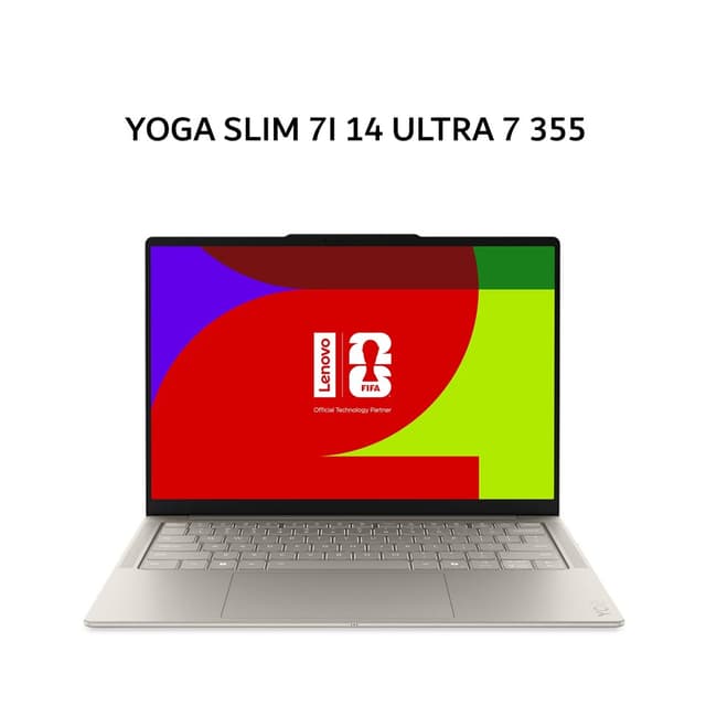 LENOVO YOGA SLIM 7 AURA EDITION 14 ULTRA 7 355 16GB 512GB W11+OHS+M365B 14.0WUXGA OLED 3Y PREM+3ADP (BOX SLEE) SAND -78ID