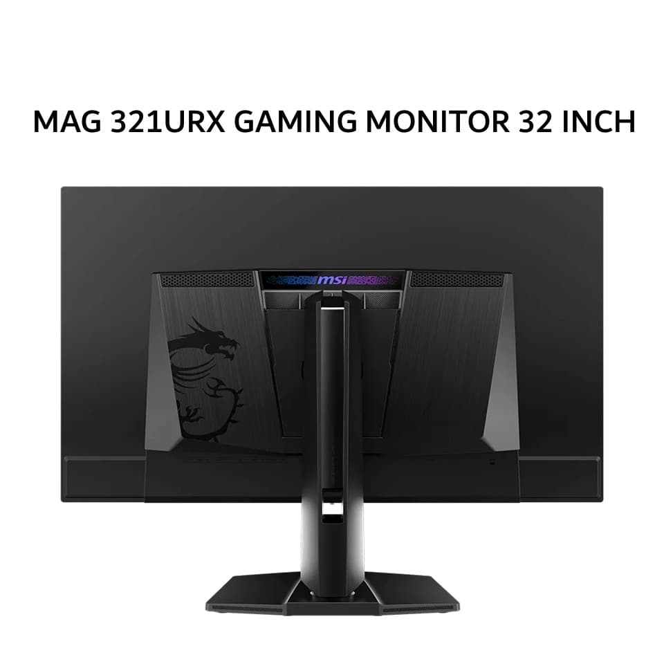 MSI GAMING MONITOR 32 INCH MAG 321URX / MAG321URX QD-OLED 4K UHD 2160P 0.03MS 240HZ HDR400 USB-C HDMI+DP ERGONOMICS 3Y