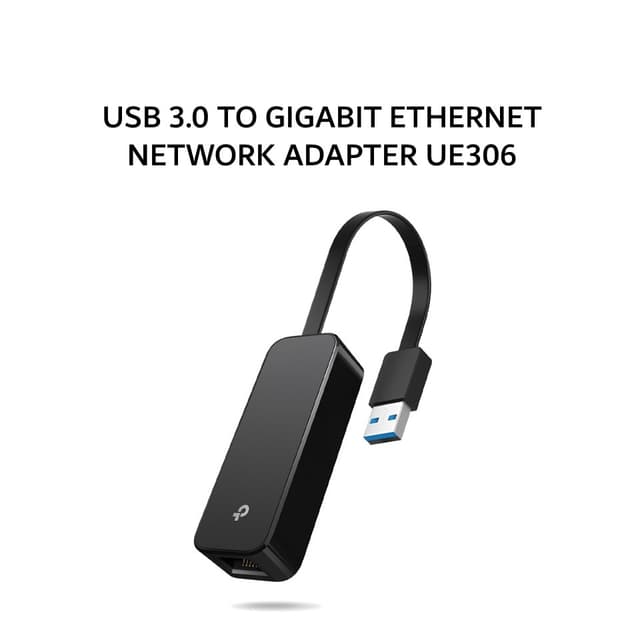 TP LINK USB 3.0 TO GIGABIT ETHERNET NETWORK ADAPTER UE306