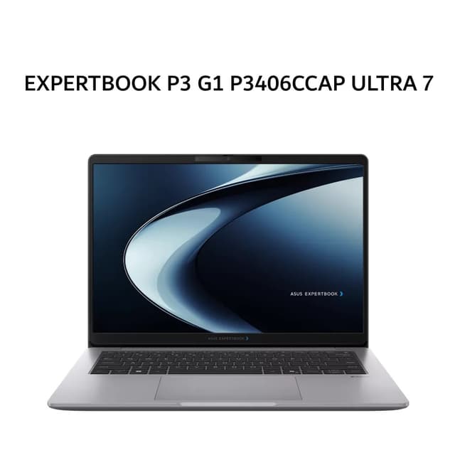 ASUS EXPERTBOOK P3 G1 P3406CCAP ULTRA 7 255H 16GB 512GB W11+OHS+M365B 14.0WUXGA 3Y GRY -LY7152WS