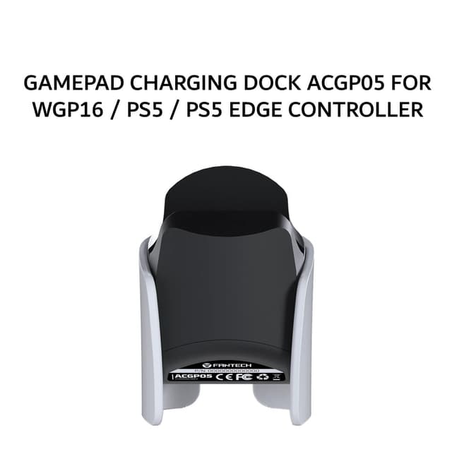 FANTECH GAMEPAD CHARGING DOCK ACGP05 FOR WGP16 / PS5 CONTROLLER / PS5 EDGE CONTROLLER - BLACK