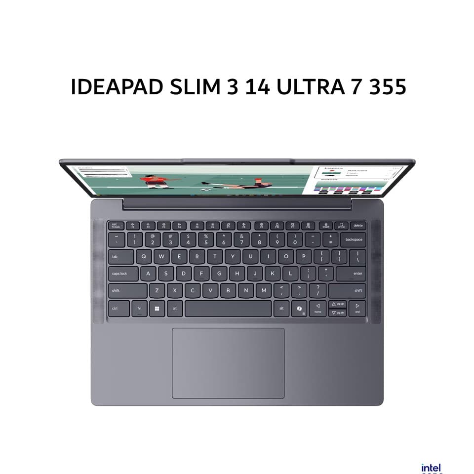 LENOVO IDEAPAD SLIM 3 14 ULTRA 7 355 16GB 512GB W11+OHS+M365B 14.0WUXGA BLIT 2Y PREM+2ADP (BOX BP) GRY -3DID
