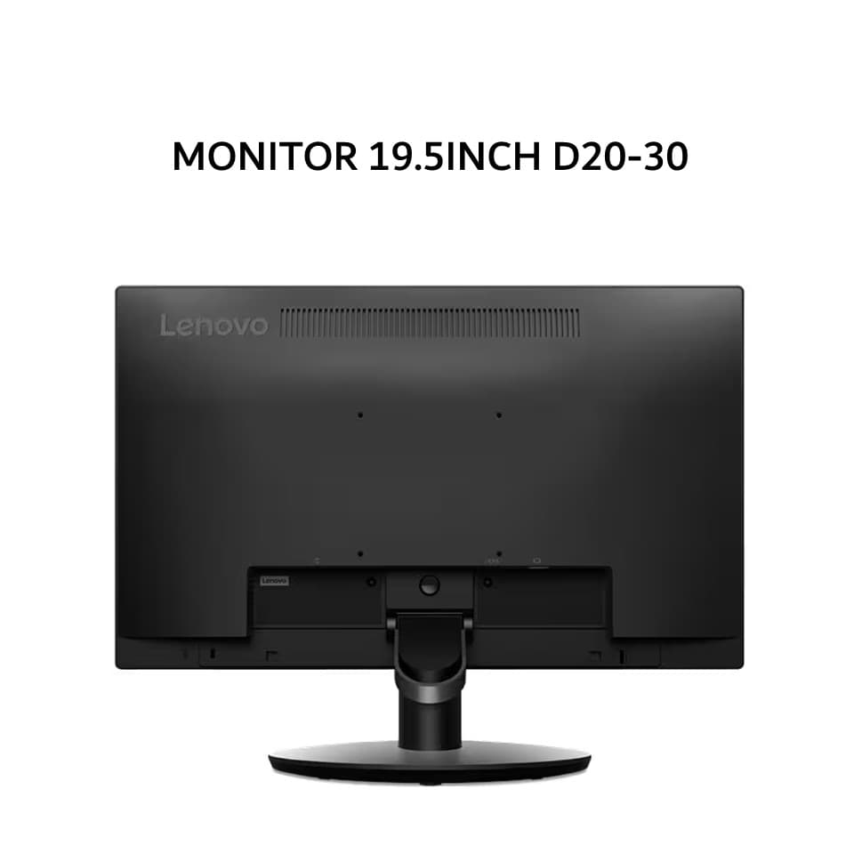 LENOVO LED MONITOR 19.5INCH D20-30 TN 900P 2MS 60HZ HDMI+VGA TILT 3Y
