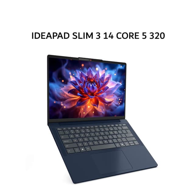LENOVO IDEAPAD SLIM 3 14 CORE 5 320 8GB 512GB W11+OHS+M365B 14.0WUXGA BLIT 2Y PREM+2ADP (BOX BP) BLUE -8YID