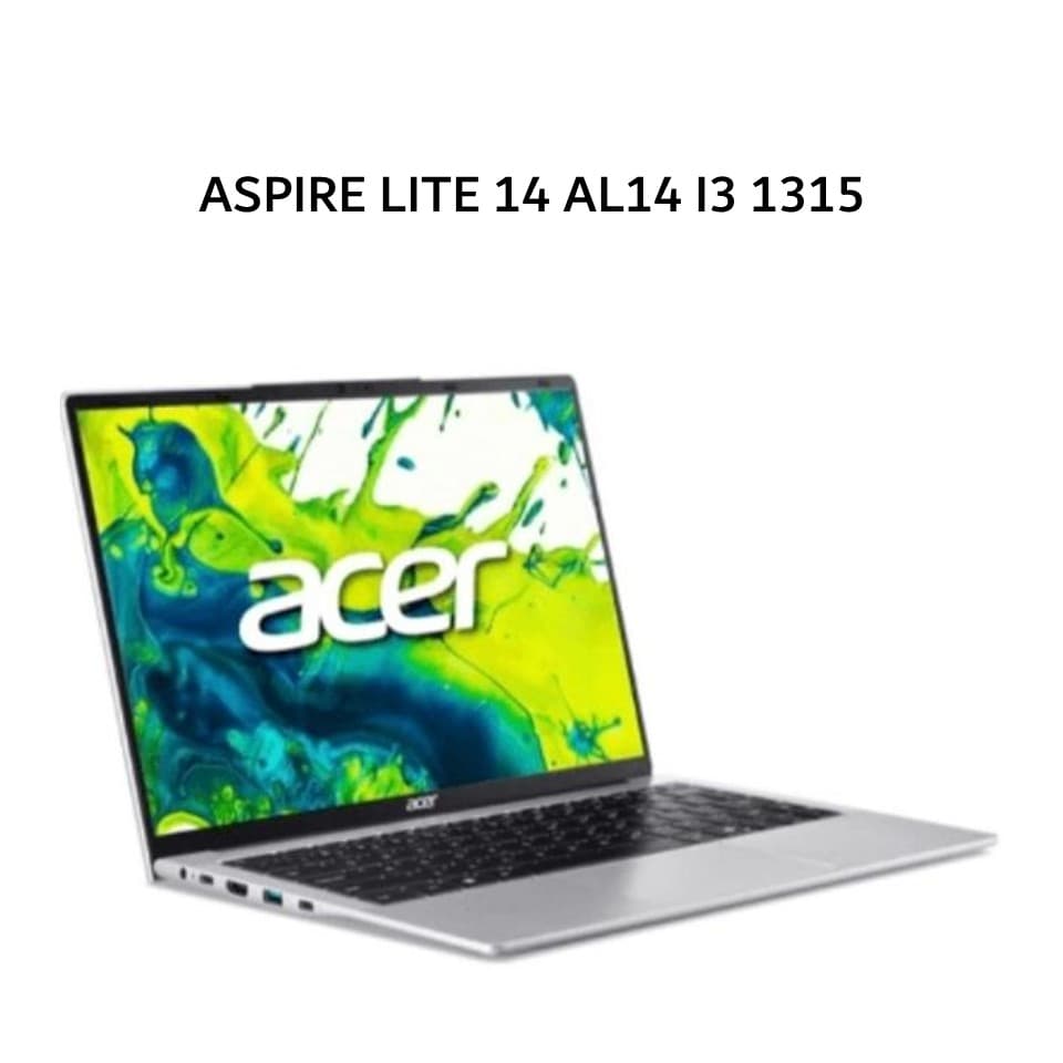 ACER ASPIRE LITE 14 AL14 CORE 3 N355 8GB 512GB W11+OHS+M365B 14.0WUXGA IPS SLV -32P.34FK