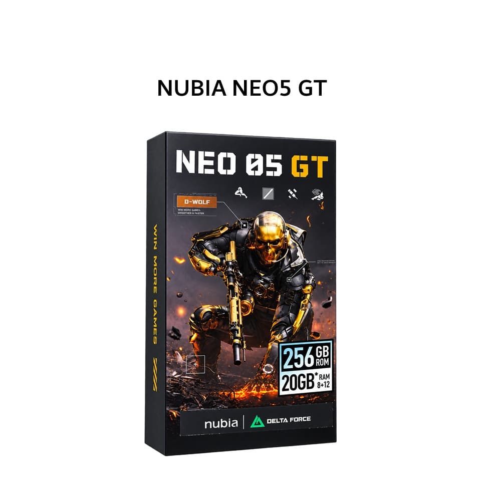 ZTE NUBIA NEO5 GT 8GB 256GB STELLAR SILVER