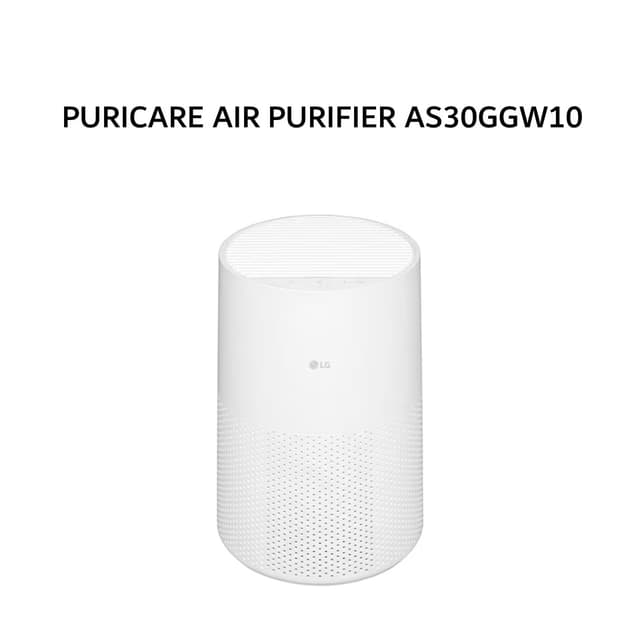 LG PURICARE AIR PURIFIER AS30GGW10 360 DEGREE