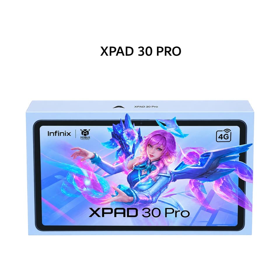 INFINIX XPAD 30 PRO 11.0 4G 4GB 128GB MEDIATEK HELIO G200 ULTIMATE SILVER