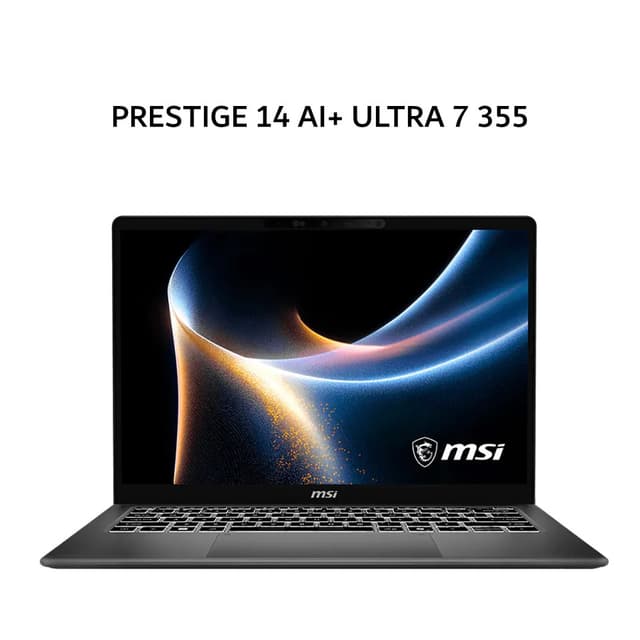 MSI PRESTIGE 14 AI+ ULTRA 7 355 16GB 1TB W11+OHS 14.0WUXGA BLIT 2Y GRY -D3MG.220