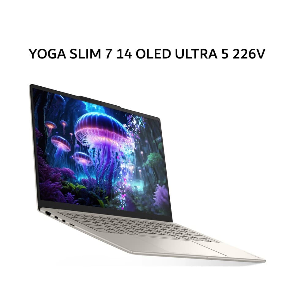LENOVO YOGA SLIM 7 AURA EDITION 14 ULTRA 5 226V 16GB 512GB W11+OHS+M365B 14.0WUXGA OLED EVO 3Y PREM+3ADP (BOX SLEE) SEASHELL -1PID