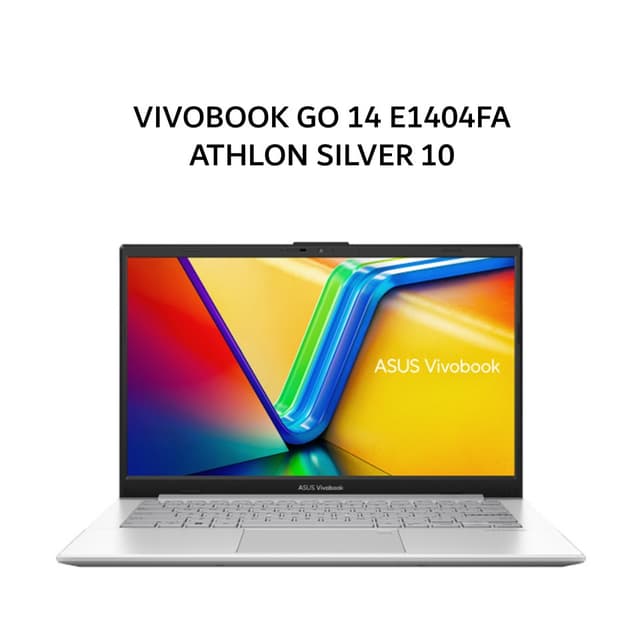 ASUS VIVOBOOK GO 14 E1404FA ATHLON SILVER 10 8GB 256GB W11+OHS+M365B 14.0FHD SLV -VIPSA823M