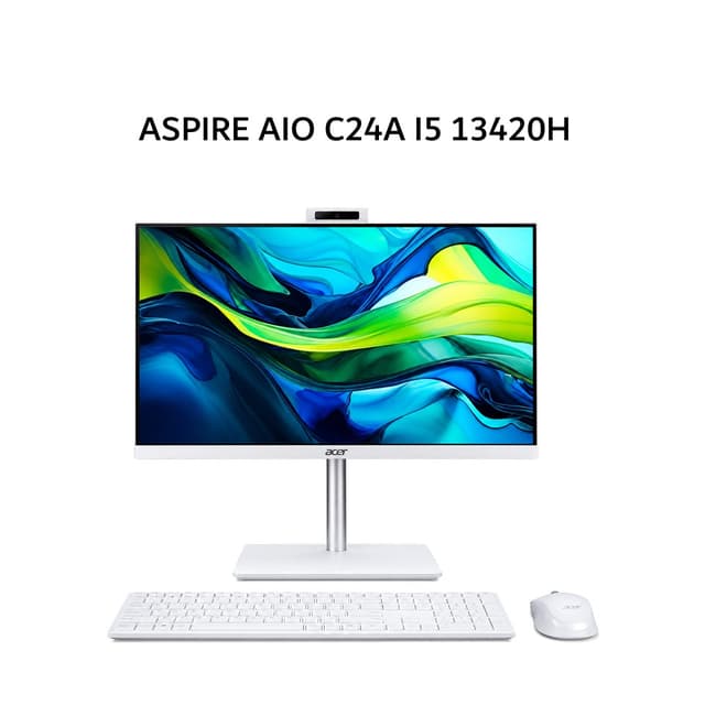 ACER ASPIRE AIO C24A I5 13420H 8GB 512GB 23.8FHD W11+OHS+M365B 3Y