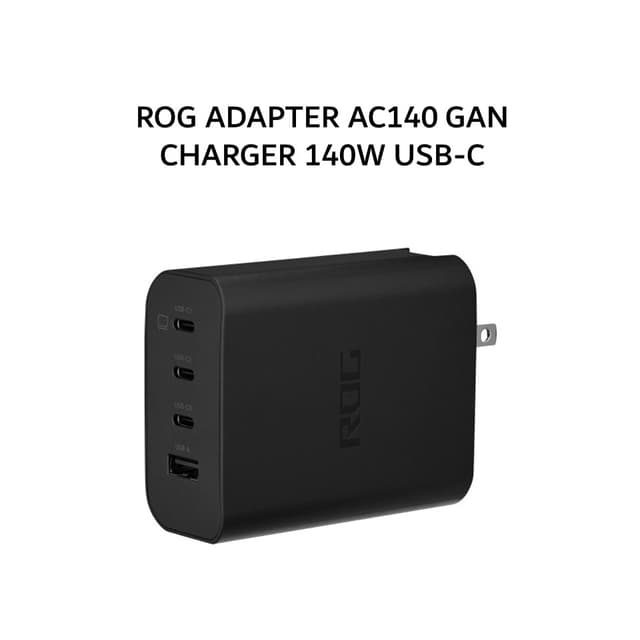 ASUS ROG ADAPTER AC140 GAN CHARGER 140W USB-C