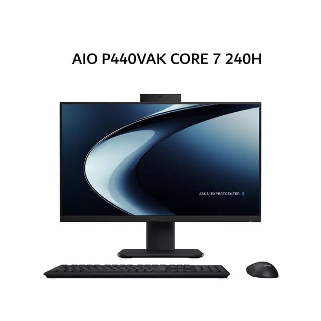 ASUS AIO P440VAK CORE 7 240H 16GB 512GB W11+OHS+M365 23.8FHD 2Y BLK -B7152WS