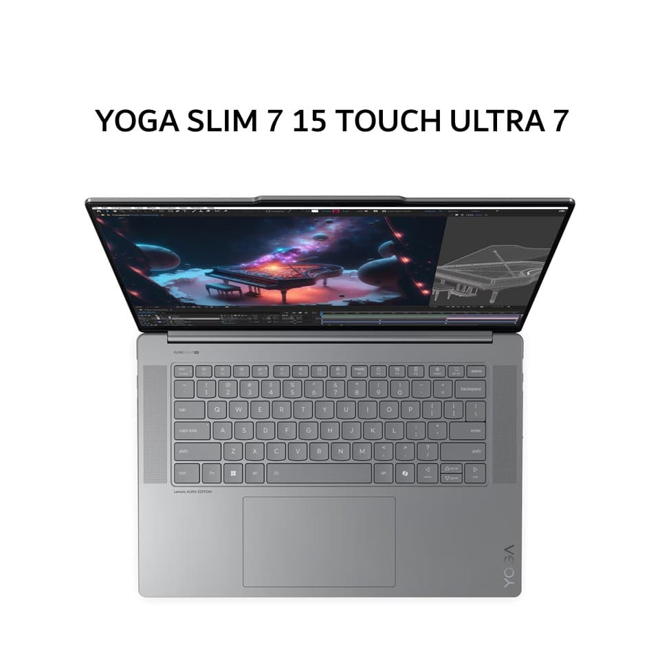 LENOVO YOGA SLIM 7 15 TOUCH ULTRA 7 258V 32GB 1TB W11+OHS 15.3 2.8K 120HZ 100DCIP3 3Y PREM+3ADP GRY -22ID