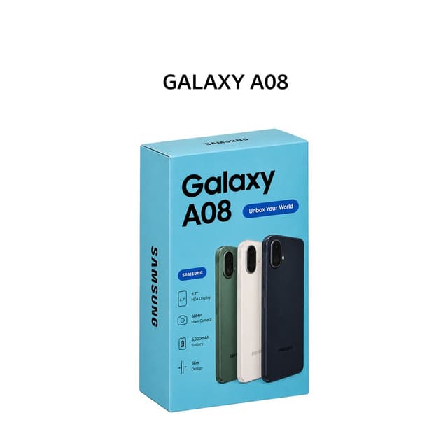 SAMSUNG GALAXY A08 4GB 64GB SILVER