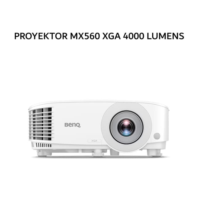BENQ PROYEKTOR XGA 4000 LUMENS 2 HDMI VGA OUT S VIDEO WHITE MX560 1Y