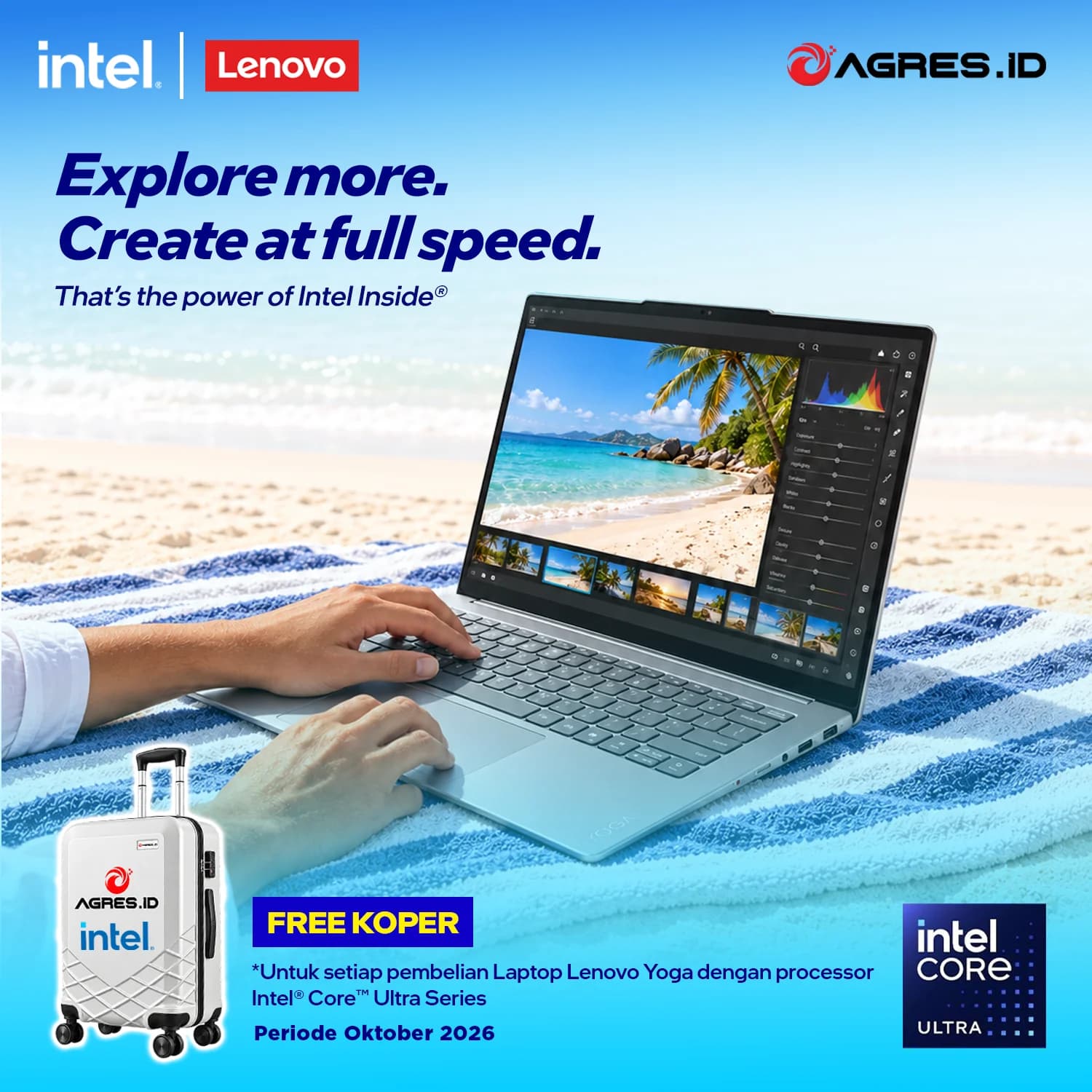 INTEL X LENOVO OKTOBER, FREE KOPER