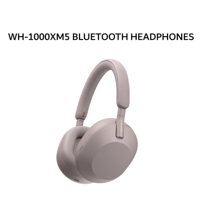 SONY WH-1000XM5 / WH 1000XM5 BLUETOOTH HEADPHONES - PINK