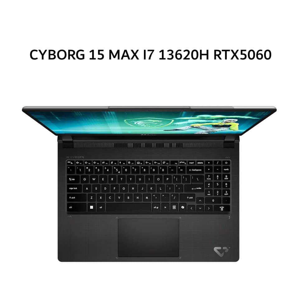 MSI CYBORG 15 MAX I7 13620H RTX5060 8GB/ 16GB 512GB W11+OHS 15.6FHD IPS 144HZ BLIT 2Y+ADP BLK -C13WFO.694