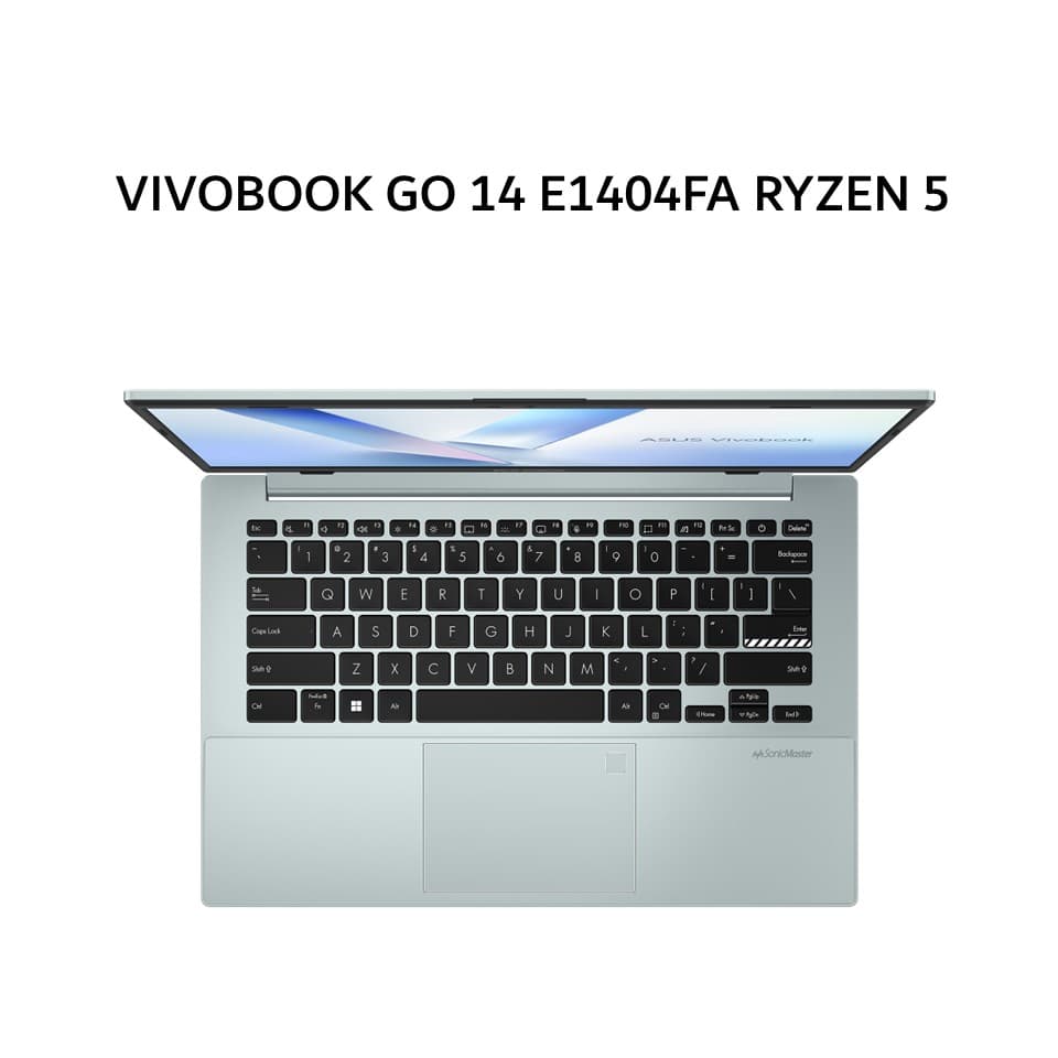 ASUS VIVOBOOK GO 14 E1404FA RYZEN 5 40 8GB 512GB W11+OHS+M365B 14.0FHD VIPS GREEN GRY -VIPS5855M