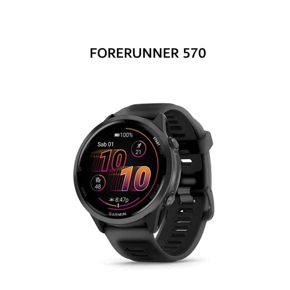 GARMIN FORERUNNER 570 SLATE BLACK 47MM 2Y