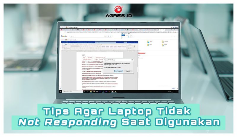 Tips Agar Laptop Tidak Not Responding Saat Digunakan