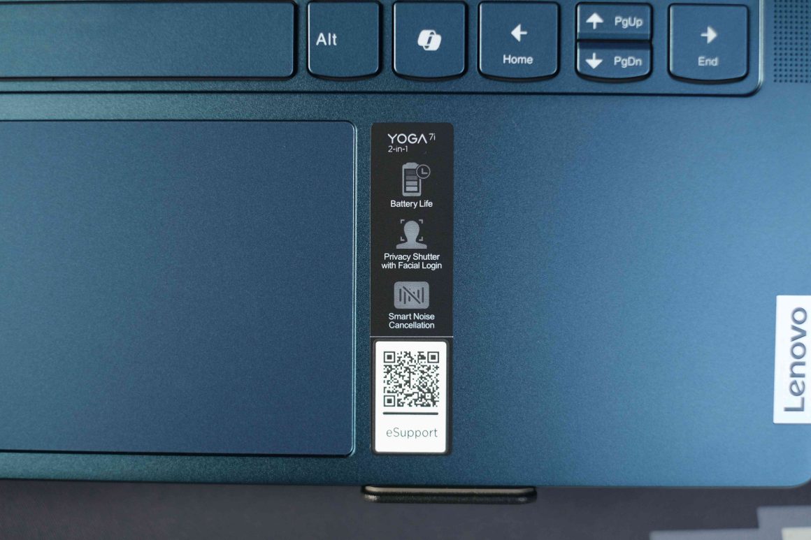 touchpad lenovo yoga 7 2in1